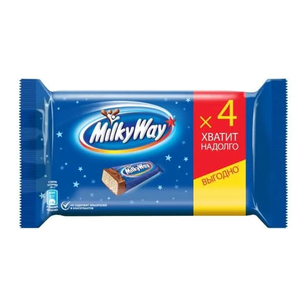 Батончик шоколадный с суфле Milkyway 104г