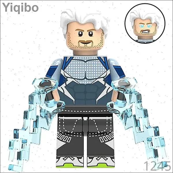 Фигурка Marvel, Quicksilver Ртуть, конструктор