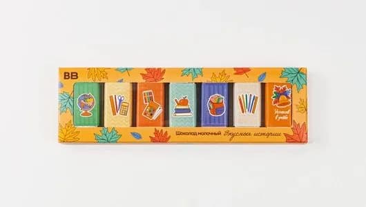 Шоколад молочный "Вкусные истории" 35 г