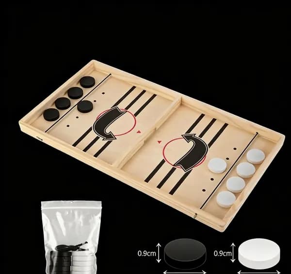 Настольная игра с шашками Foosball Winner, slingpuck, слингпак, настольный хоккей, вышибашки, для вхрослыхи детей