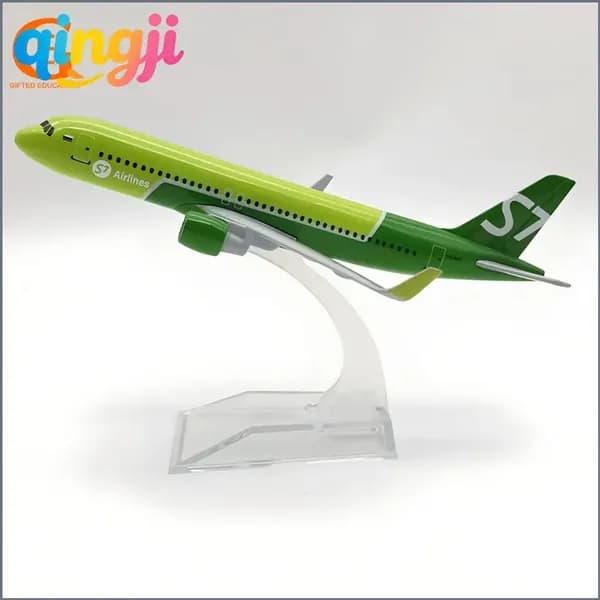 Металлическая Модель Самолета Аэробус 320, S7 Airlines А320