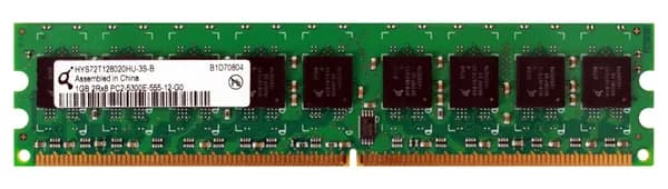 Оперативная память DDR2, 667 МГц, 1 x (HYS72T128020HU-3S-B)