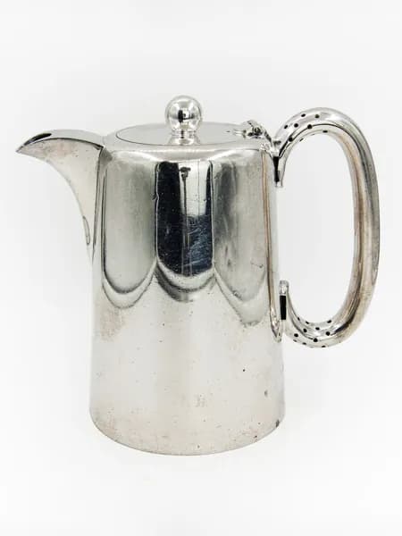 Кофейник, 1900 - 1930 годы, Англия; мельхиор, серебрение; 0.9 л.