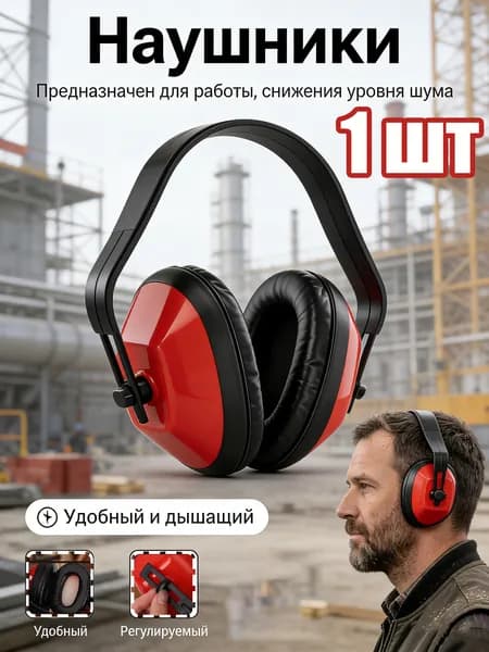 Накладные наушники для работы,1 шт