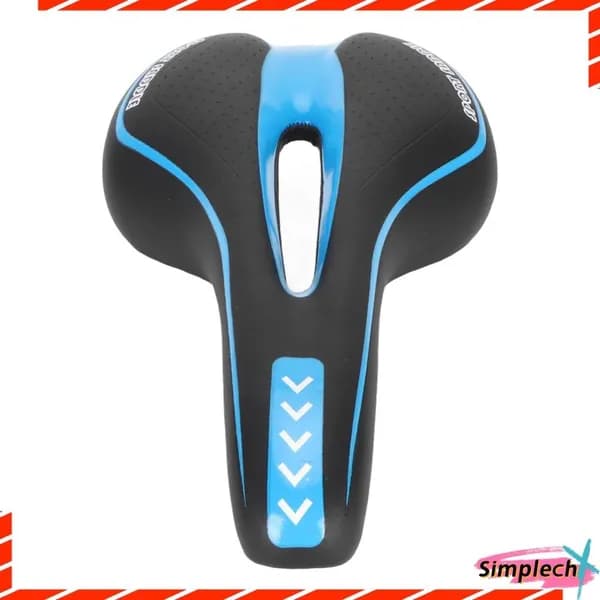 Эргономичное седло для велосипеда, устойчивое, для различных моделей, черное и синее