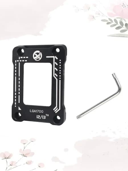 Крепежная скоба для коррекции изгиба процессора LGA1700 LGA1800, задняя панель, Черный