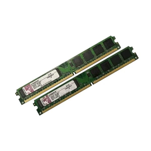 Оперативная память DDR2, 800 МГц, 2 x 1 ГБ (King KVR800D8N6/1G 99U5429-003.A00LF  (Kit 2x1Gb))