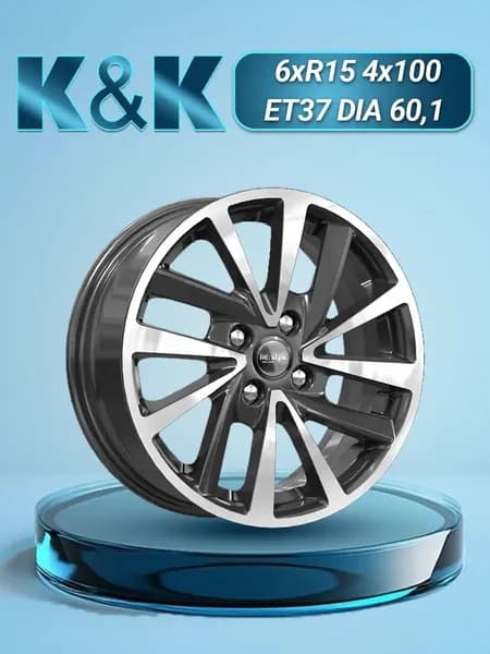 iFree KC899 Колесный диск Литой 15x6" PCD4х100 ET37 D60.1