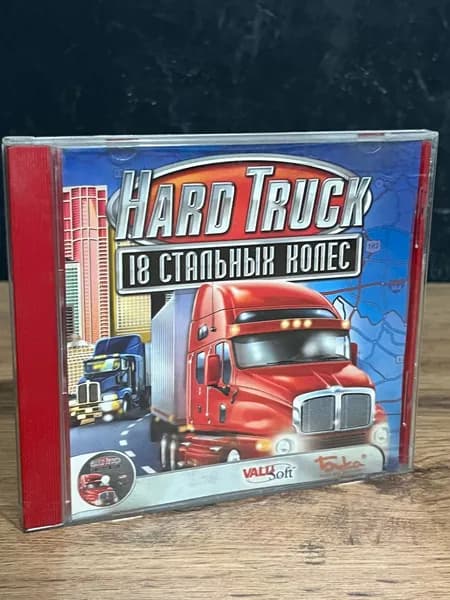 Hard Truck: 18 стальных колёс / Винтажный диск с игрой для ПК / Бука, 2002