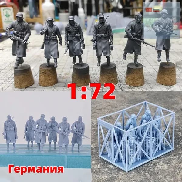 Cor 1/72 сборная модель солдат