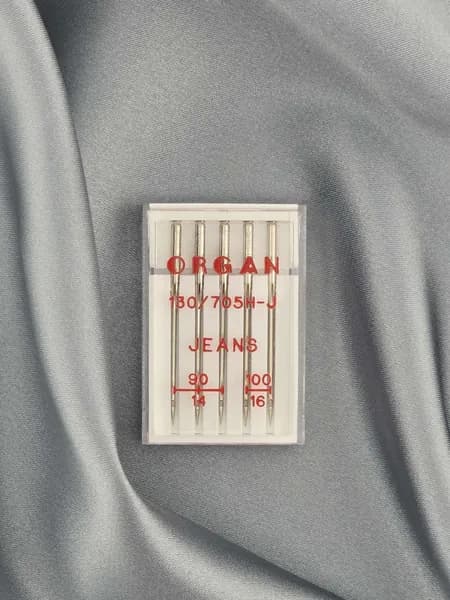 ORGAN иглы для швейных машин Джинс №90-100, 5 шт.