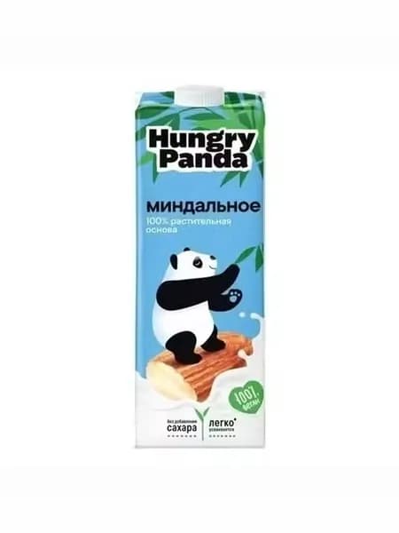 Напиток миндальный Hungry Panda ультрапастеризованный 1,1% 1 л
