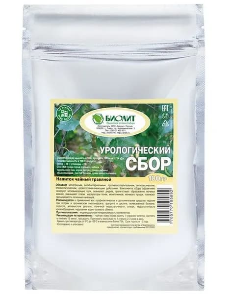 Чайный напиток Биолит Сбор урологический, 100г