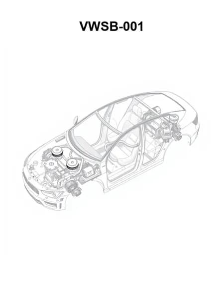 VWSB001, Втулка стабилизатора