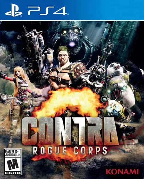 Игра Contra: Rogue Corps для PS4, английская версия