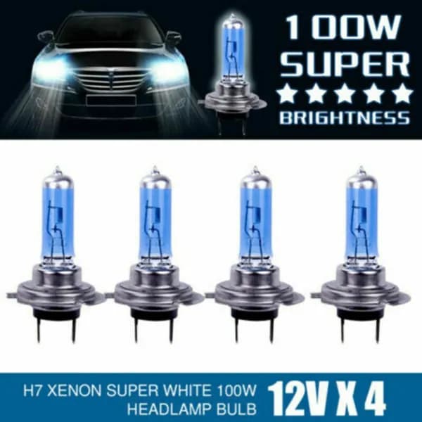 Лампа автомобильная H7, 4 шт. арт. PPP0048269001