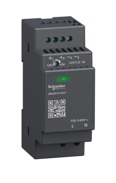 Модульный блок питания Schneider Electric ABL MODICON 12В, 25Вт арт. ABLM1A12021