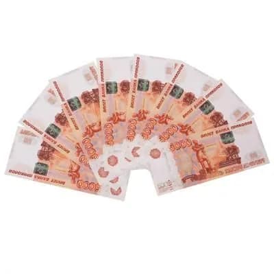 Деньги банка приколов КНР 5000 рублей, имитация настоящих денег