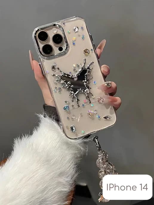 Чехол на iPhone 14 coquette