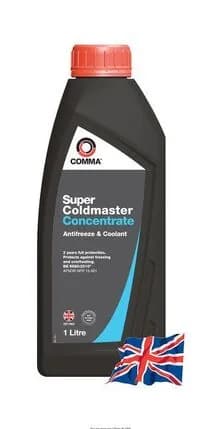 Антифриз Концентрат Comma Super Coldmaster Синий G12 1Л (Comma SCA1L)