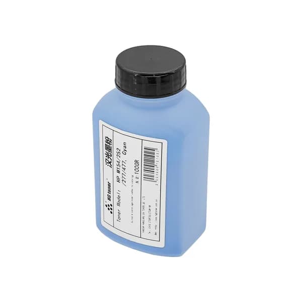 Тонер для HP CLJ M154/180/252/254/274/277/280/452/477, HGH01, Cyan, 100гр, Handan