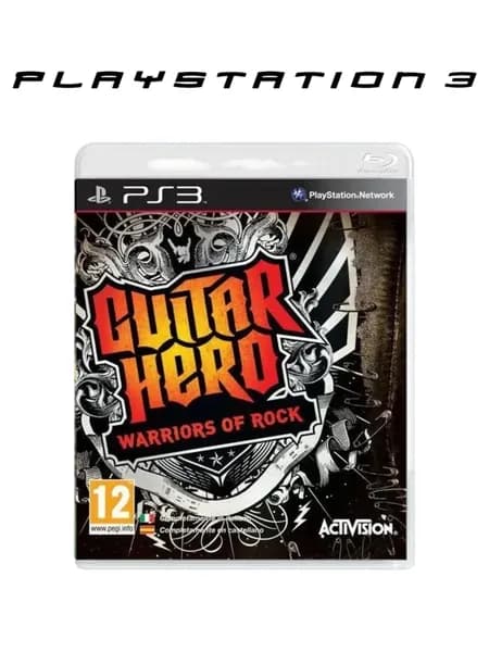 Игра Guitar Hero Warriors Of Rock (PlayStation 3, Оригинальный)