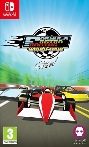 Игра Formula Retro Racing World Tour Switch Русская Версия Картридж на Nintendo Switch
