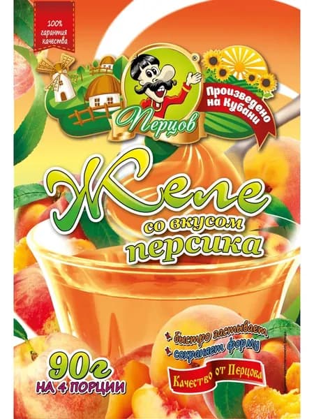 Желе смесь для приготовления Персик