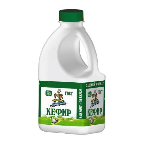 Кефир Кубанский молочник 2.5% 720г