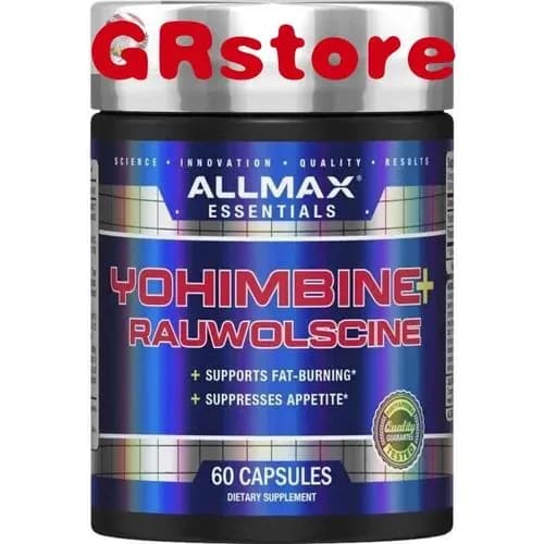 Йохимбин ALLMAX Yohimbine Rauwolscine 60 капсул из США, доставка почтой