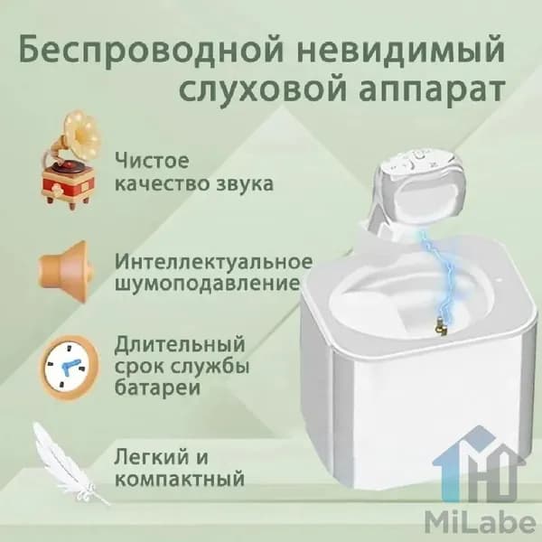 Слуховой аппарат для пожилых внутриушной усилитель звука