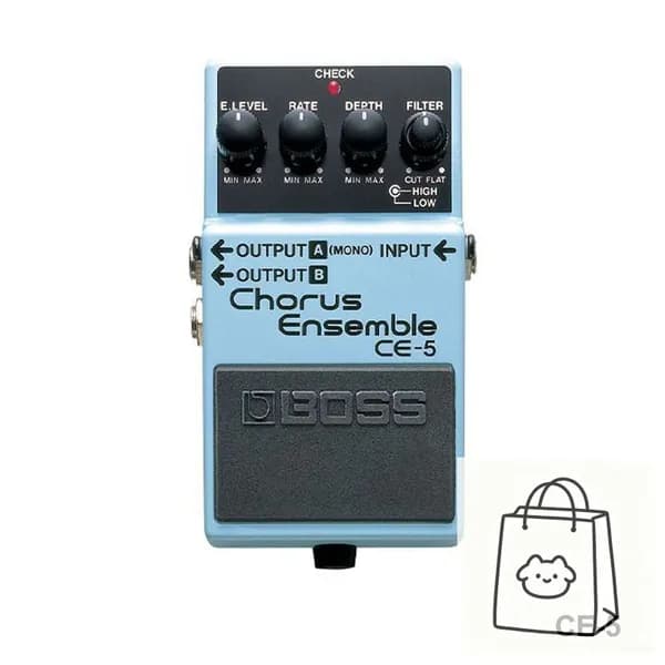 Педаль стерео хоруса ансамбля BOSS CE-5