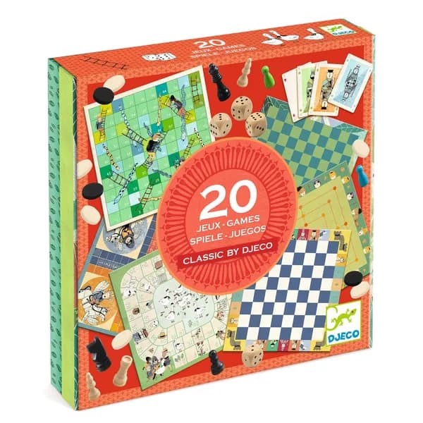 Djeco Classic games 20 классических игр