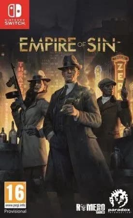 Игра Empire of Sin Издание первого дня  (Nintendo Switch, Русские субтитры)