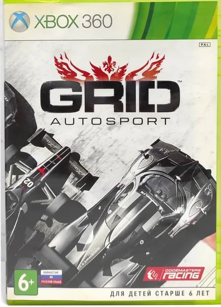 Grid Autosport Полностью на русском Видеоигра на диске Xbox 360. Товар уцененный