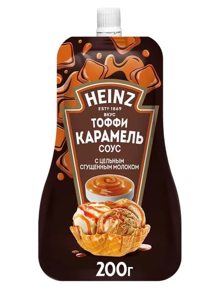 Сладкий соус Heinz Тоффи Карамель, 200 г