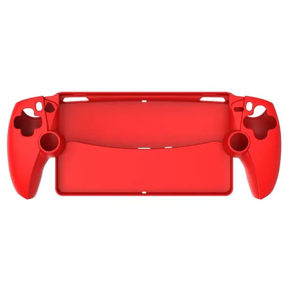 Силиконовый чехол для PlayStation Portal от Sony, красный, противоударный, противоскользящий