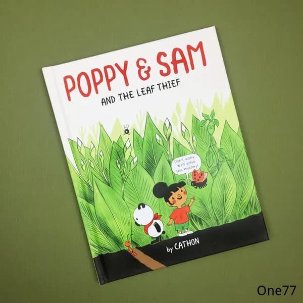 Poppy and Sam and the Leaf Thief Cathon Комикс и графический роман на английском языке