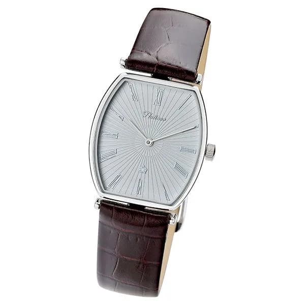 Мужские серебряные часы Platinor Енисей, арт. 53700.221
