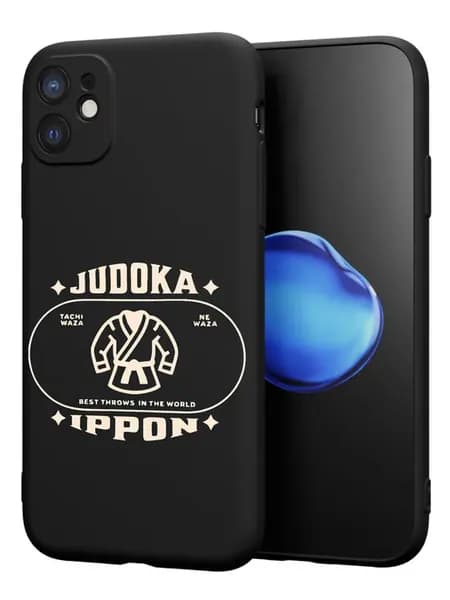 Чехол на iPhone 11 с принтом Дзюдо