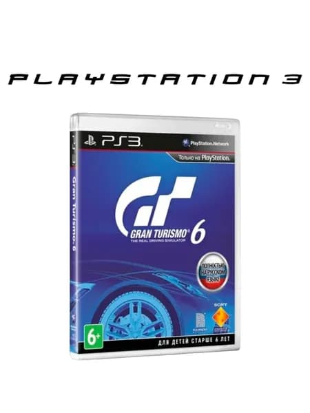 Игра Gran Turismo 6 (PlayStation 3, Русская версия)
