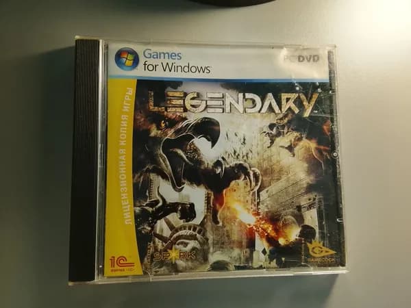 Диск с винтажной игрой для слабого ПК Legendary