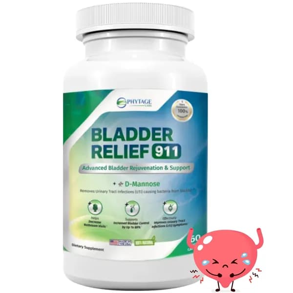 Bladder Relief 911 - Расширенный мочевыводящих путей и поддержки мочевого пузыря дополнения