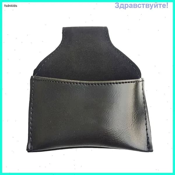 Кожаный держатель для мела для бильярда