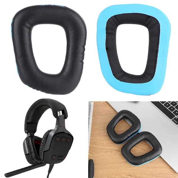 1 пара сменных амбушюр для Logitech G35 G930 G430 F450 G331 G231 G431 G432