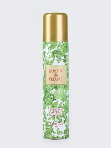 Новая заря Дезодорант парфюмированный для женщин "Сад цветов" / "Jardin de fleurs", 75мл