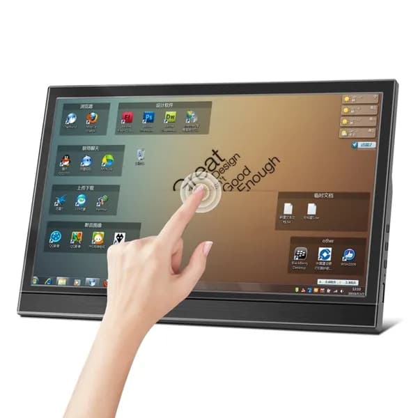 Pisichen 11.6" Монитор, TFT, 1366x768 FHD, 60 Гц, черный