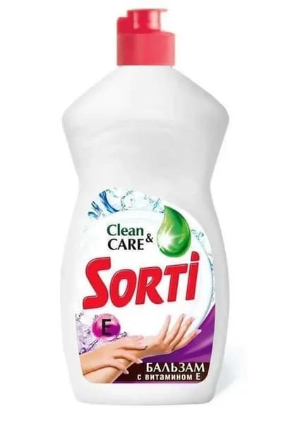 Sorti Бальзам для мытья посуды Clean Care Витамин Е, 450 мл
