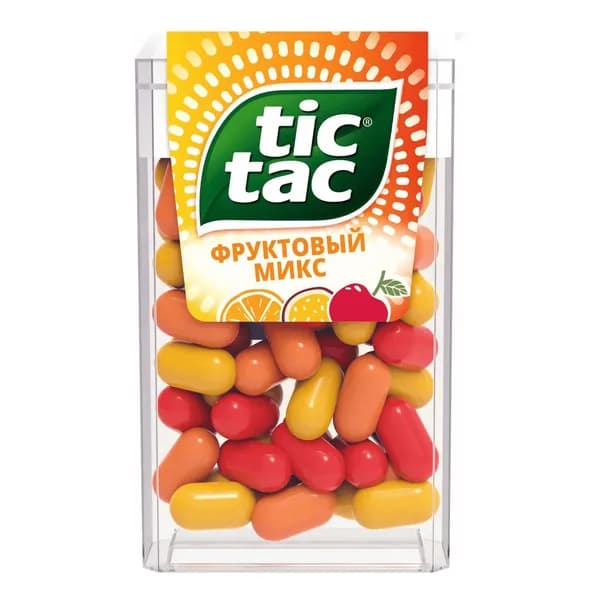 Драже Tic Tac фруктовый микс 16 г