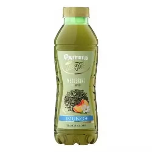 Холодный чай Фрутмотив Wellbeing Зеленый со вкусом персика и жасмина 500 г
